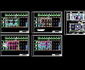 某凈化空調機房平面圖免費下載 - 暖通圖紙 - 土木工程網(wǎng)