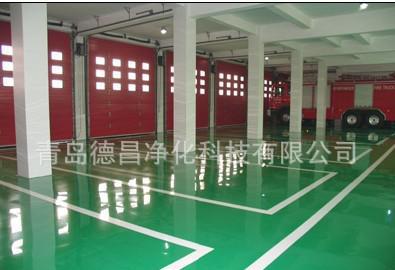 自流平環氧樹脂地坪在山東煙臺、濟南、膠州工廠車間的地面工程環保施工方案